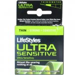 Lifestyles Ultra Sensitive - 3 Pack Sex Toy