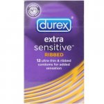 Durex Extra Sensitive Ribbed - 12 Pack Sex Toy