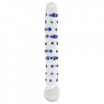 Cobalt Blue Nubby Sex Toy