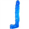 Raging Hard-Ons Slimline - Cobalt Blue Jellie Ballsy 7 Sex Toy
